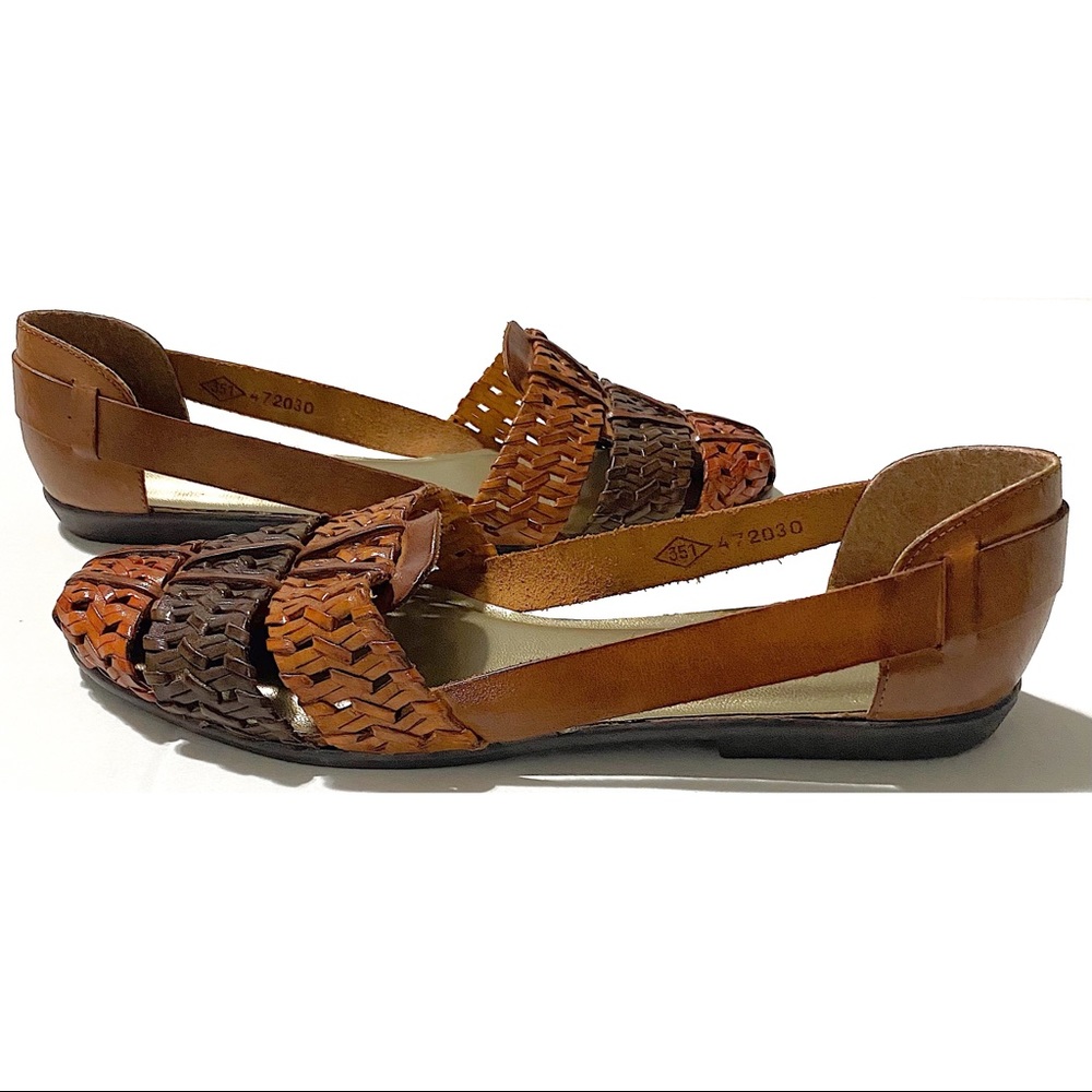 J.B. SPORT Huaraches Woven Low Flat Slips NWOT - Picture 10 of 13